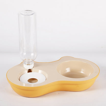 Automatic Drinking Stainless Steel Pet Bowl Double Set for Cats and Dogs