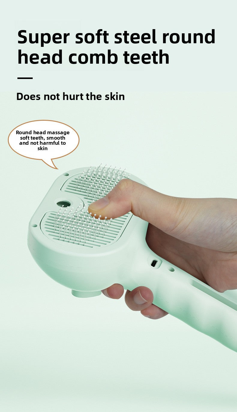 Cat Dog Grooming Comb Spray Non Flying Hair Pet Tool