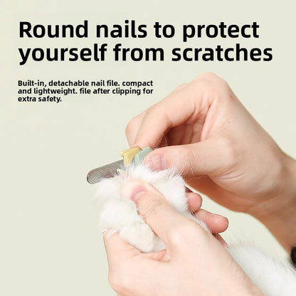 Pet Nail Clippers Cat Nail Clippers with Light Nail Cutter Rabbit Dog Cat Claw Special Beginner Pet Nail Clippers