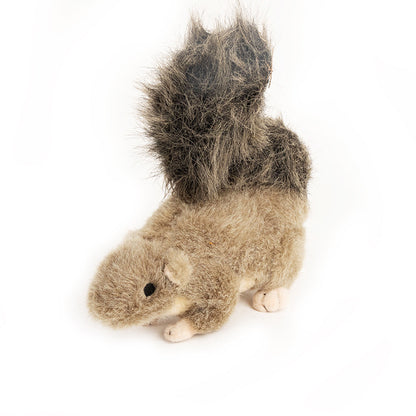 New Wear-Resistant Plush Sound Dog Toys Simulation Squirrel Pet Supplies
