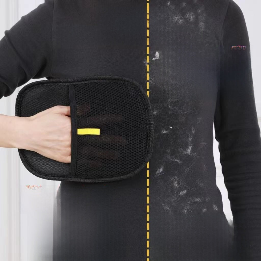 Pet Hair Removal Glove Cat Hair Remover Cat Hair Removal Tool Pet Grooming Brush Hair Sticky Roller Dog Double-Sided Brush