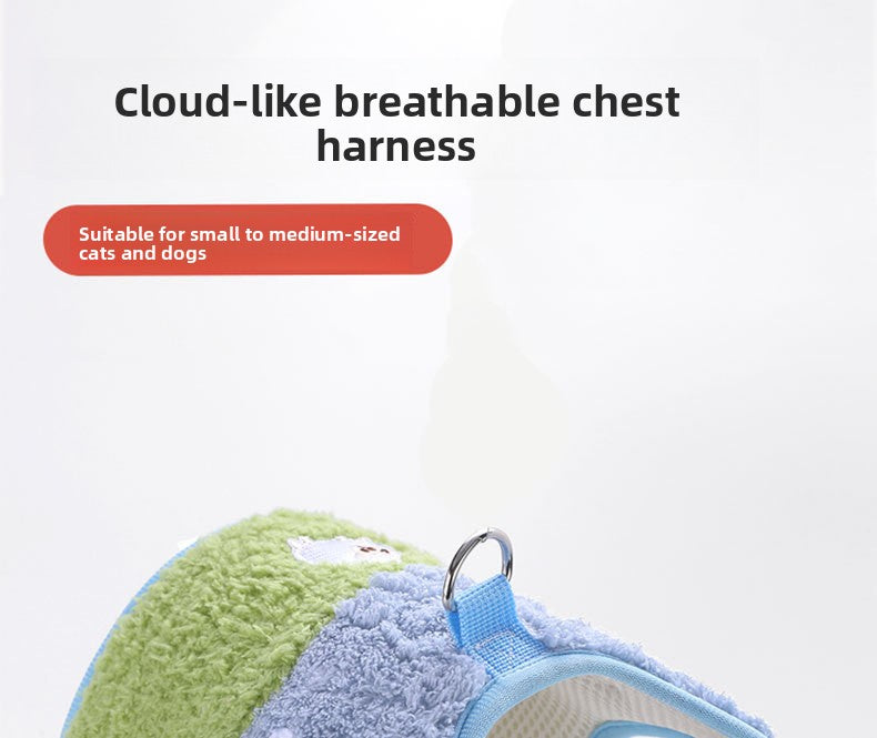 Adjustable Cat Harness and Leash No Pull Anti Escape Breathable Mesh Vest for Walking Reflective Strap Comfort Fit Small Medium Large Cats