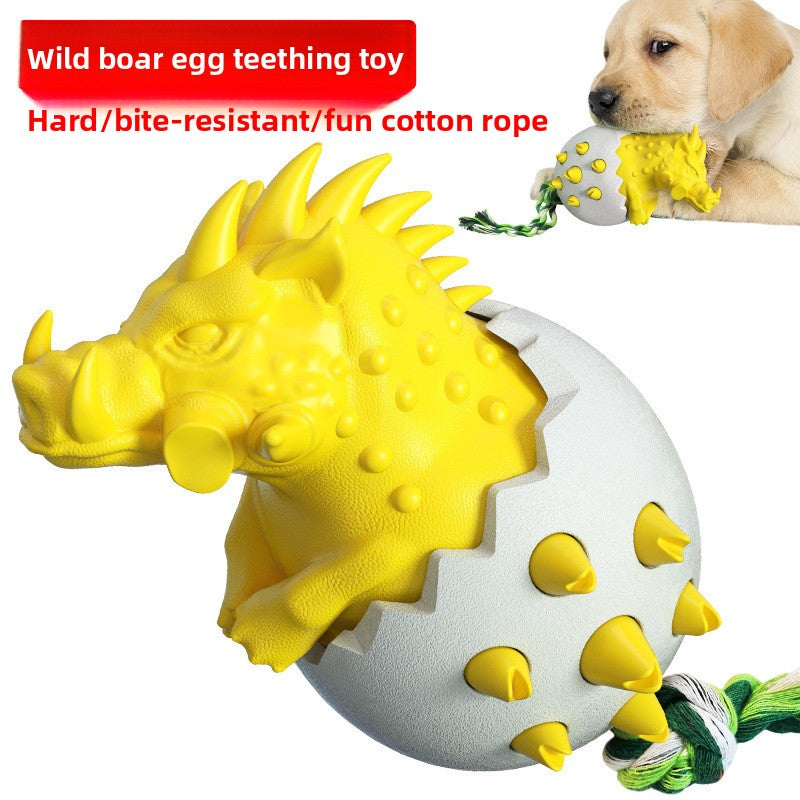 Premium Wild Boar Dog Chew Stick Dental Dog Toy for Teeth Cleaning Natural Dog Toothbrush Long Lasting Chew for Aggressive Chewers Boredom Relief Pet Supplies