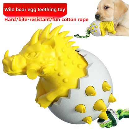 Premium Wild Boar Dog Chew Stick Dental Dog Toy for Teeth Cleaning Natural Dog Toothbrush Long Lasting Chew for Aggressive Chewers Boredom Relief Pet Supplies