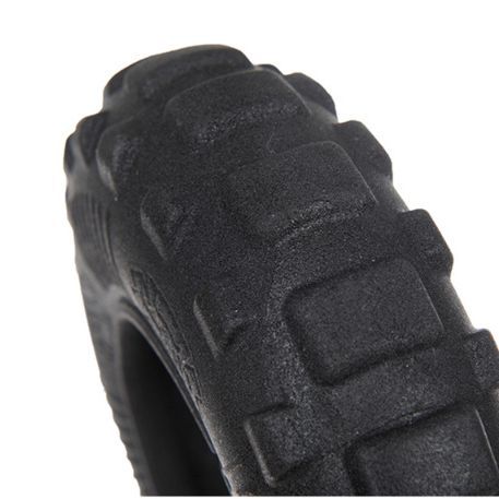 Durable Interactive Dog Chew Tire Toy with Food Hiding Fun