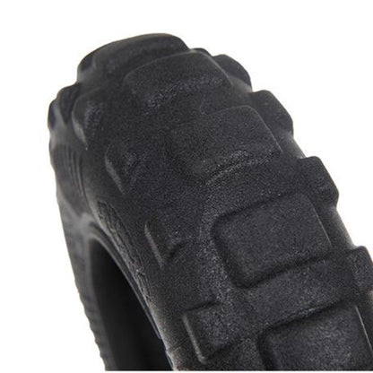 Durable Interactive Dog Chew Tire Toy with Food Hiding Fun