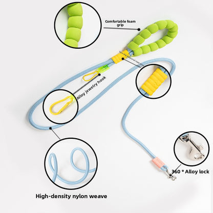 Pet Explosion Proof Chest Harness P Strap Anti Escape Dog Leash Gear