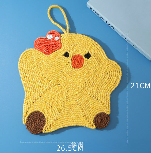 Durable Hanging Cat Scratching Board Pad Multiple Styles Anti Scratch Furniture Protector Interactive Pet Toy for Indoor Cats