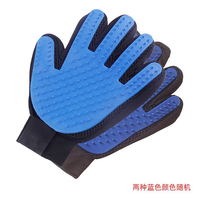 Pet Hair Removal Glove Cat Hair Remover Cat Hair Removal Tool Pet Grooming Brush Hair Sticky Roller Dog Double-Sided Brush