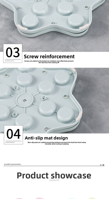 Interactive Pet Dog Puzzle Slow Feeder Leak Proof Durable Dog Bowl