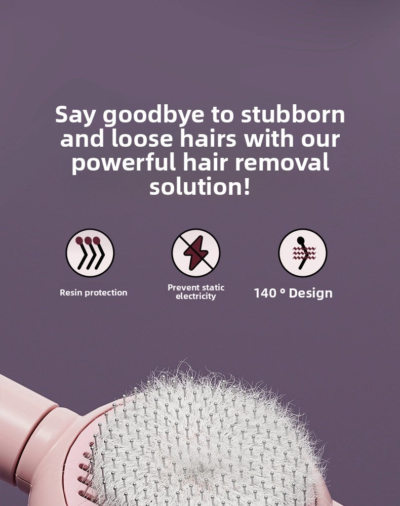 Professional Cat Grooming Brush for Shedding Floating Hair Remover Deshedding Comb for Cats and Dogs Pet Cleaning Supplies Detangling Tool