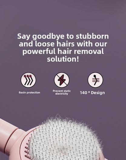 Professional Cat Grooming Brush for Shedding Floating Hair Remover Deshedding Comb for Cats and Dogs Pet Cleaning Supplies Detangling Tool