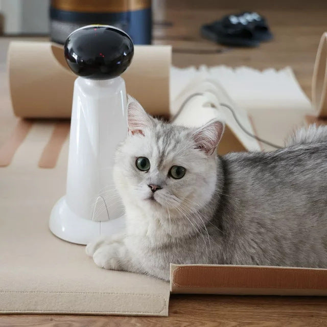 Self-Entertainment Laser Cat Toy 360-Degree Irregular Laser Automatic Smart Cat Toy