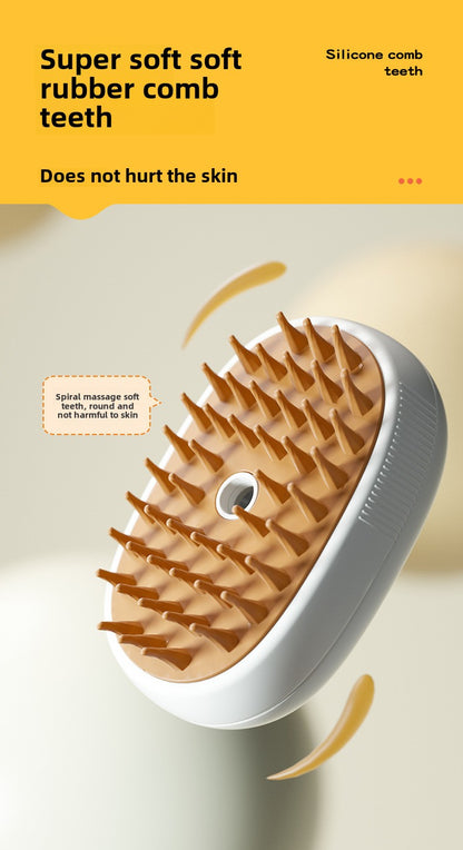 Pet Electric Spray Comb for Massaging and Removing Floating Hair