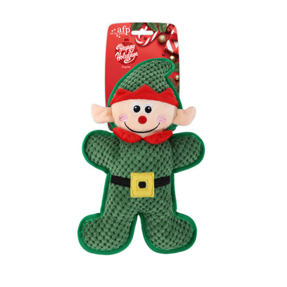 Multiple Christmas Pet Toys Pinecone Treat Dispenser Dog Chew Toy Teaser Wand Pet Bed Set