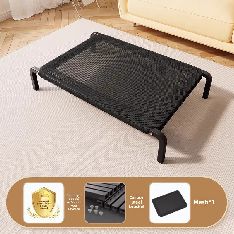 Elevated Dog Camping Bed All-Season Moisture-Proof Kennel Bed for Small Large Dogs