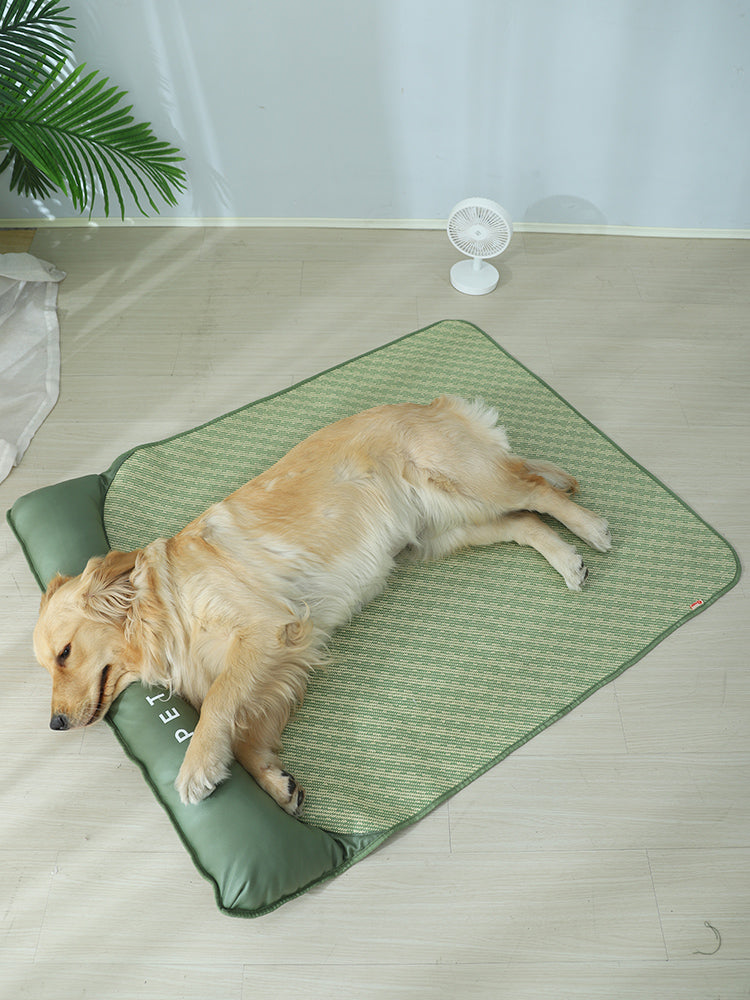 Golden Retriever Dog Summer Sleep Cooling Mat for Big Dogs