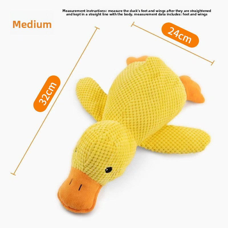 Durable Charging Duck Chew Teething Plush Elephant Pet Donkey Toy