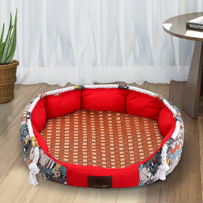 Universal Detachable Washable Pet Bed for Dogs Cats Large Medium Small Summer Cooling Mat