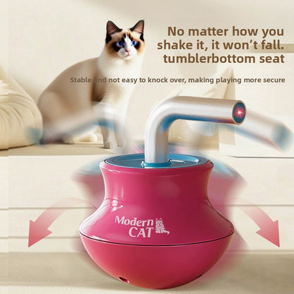 Infrared Laser SelfEntertaining Electric Pet Tumbler Cat Toy