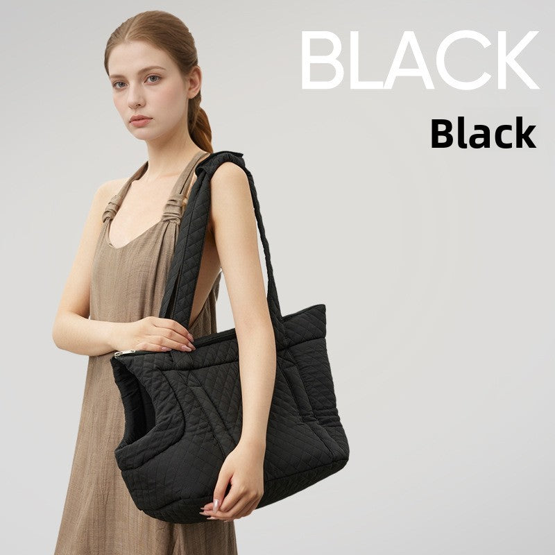 Cute Cat Carrier Backpack for Travel Large Capacity Breathable Pet Handbag Portable Dog Shoulder Bag Outgoing Puppy Crossbody Carrier