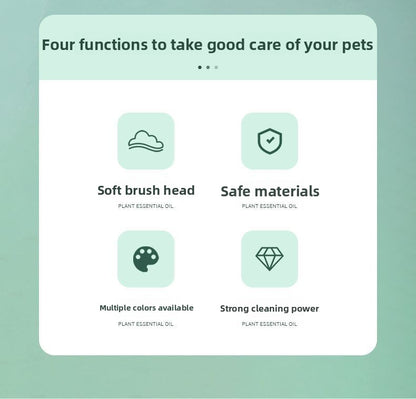 Professional Pet Grooming Brush for Bath Time Extra Large Size Cat Paw Massage Scrubber and Dog Bathing Brush