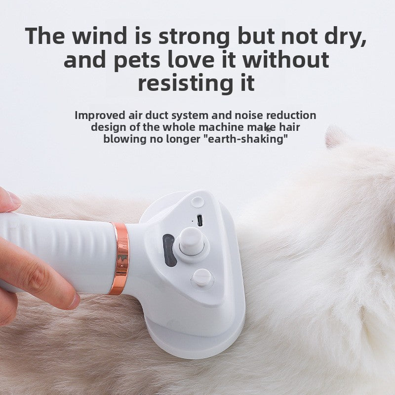 Quick-Dry Fluffy Pet Hair Dryer Spray Combo for Cats Dogs Grooming