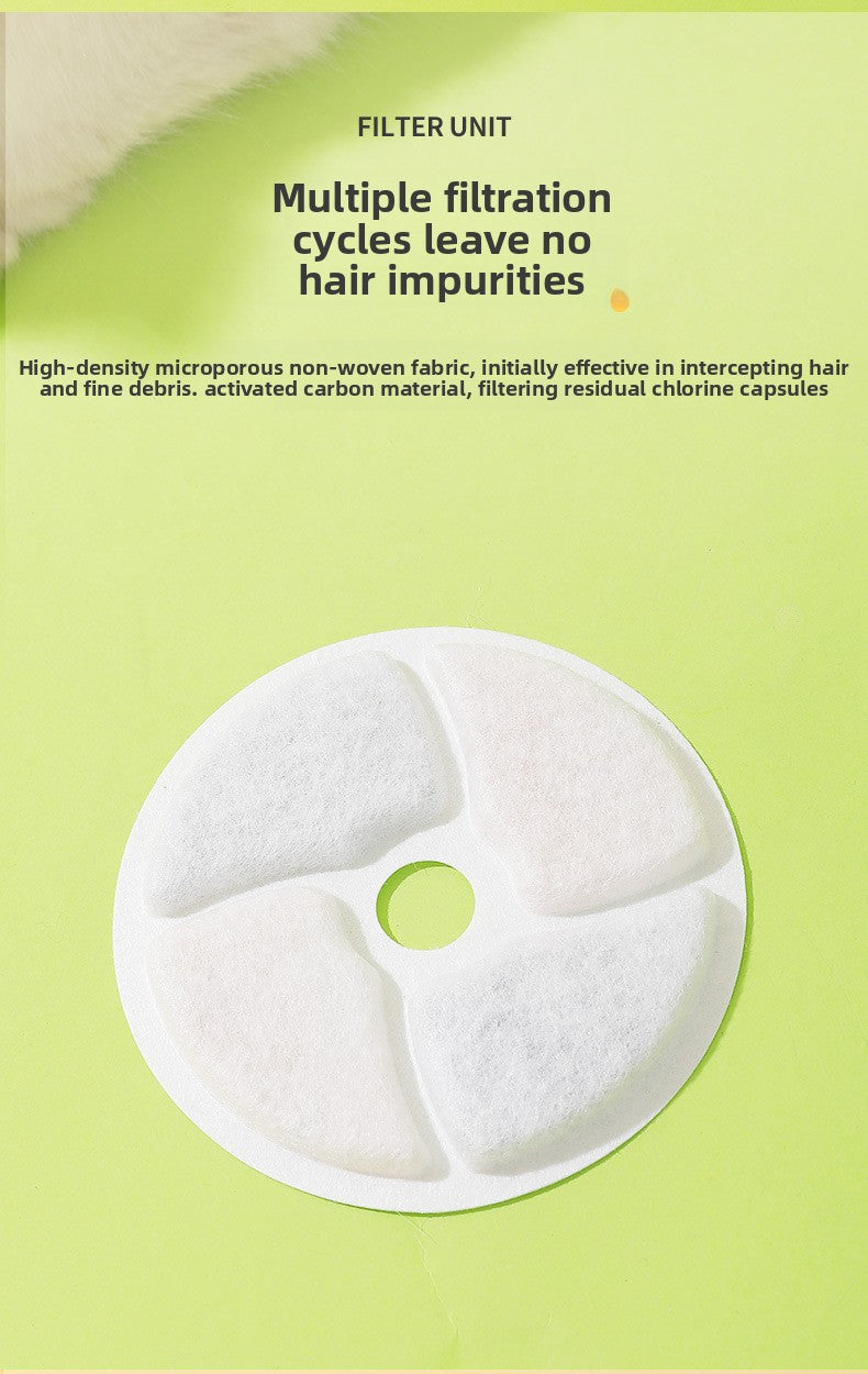 Cactus Shaped Smart Cat Water Dispenser Featuring Filter Flow System