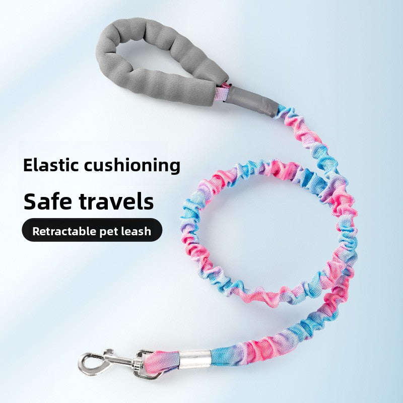 Elastic Rope Dog Leash Explosion Proof Anti Pull Pet Gear