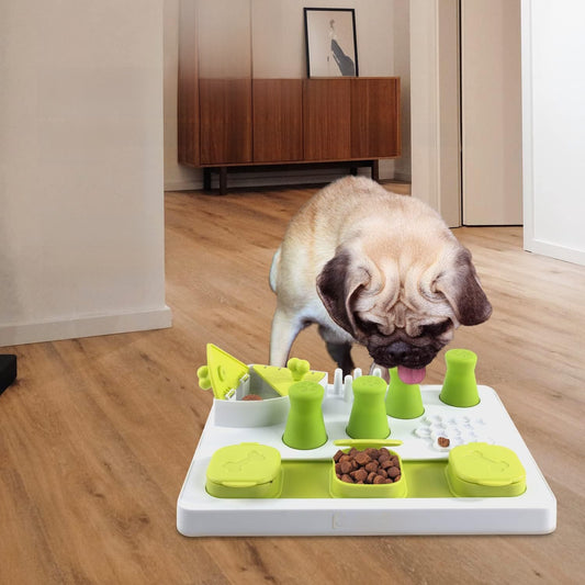 Pet Slow Feeder Puzzle Toy for Dog Intelligence Training