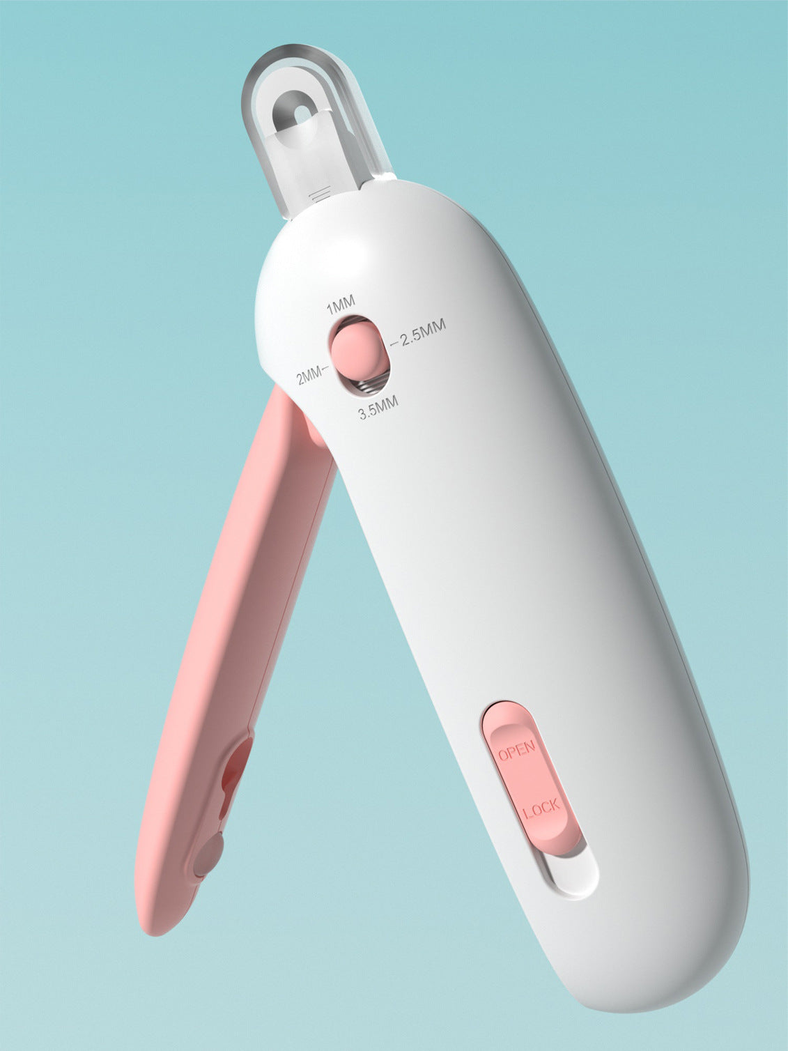 New Adjustable Round Hole Cat & Rabbit Pet Nail Clippers for Small Blind Pets