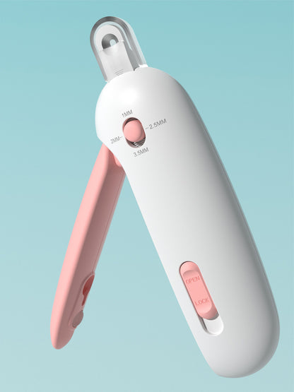 New Adjustable Round Hole Cat & Rabbit Pet Nail Clippers for Small Blind Pets