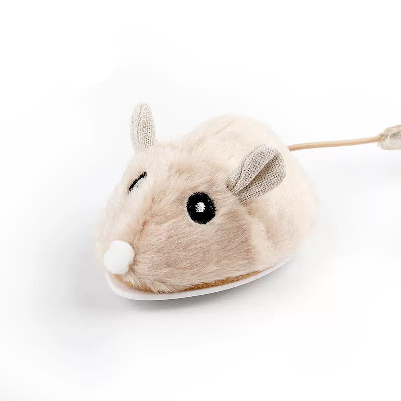 Smart Electric Mouse Cat Toy for Self Play USB Rechargeable