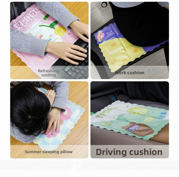 Pet Summer Heat Relief Ice Pillow No Water Needed Physical Cooling Artifact Pad