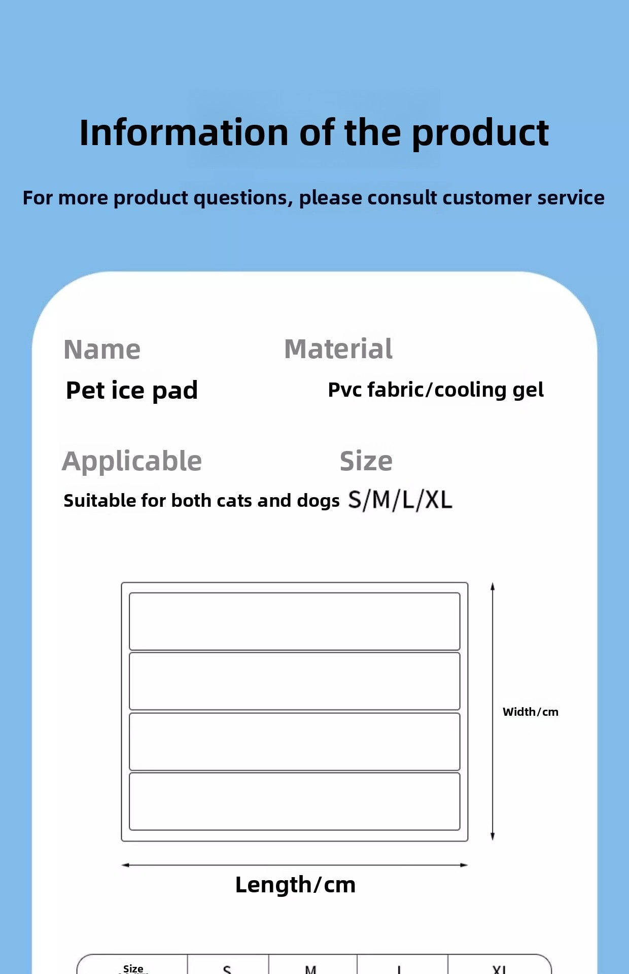 Dog Cat Summer Ice Mat Pet Cooling Sleeping Pad Nest Cooling Artifact