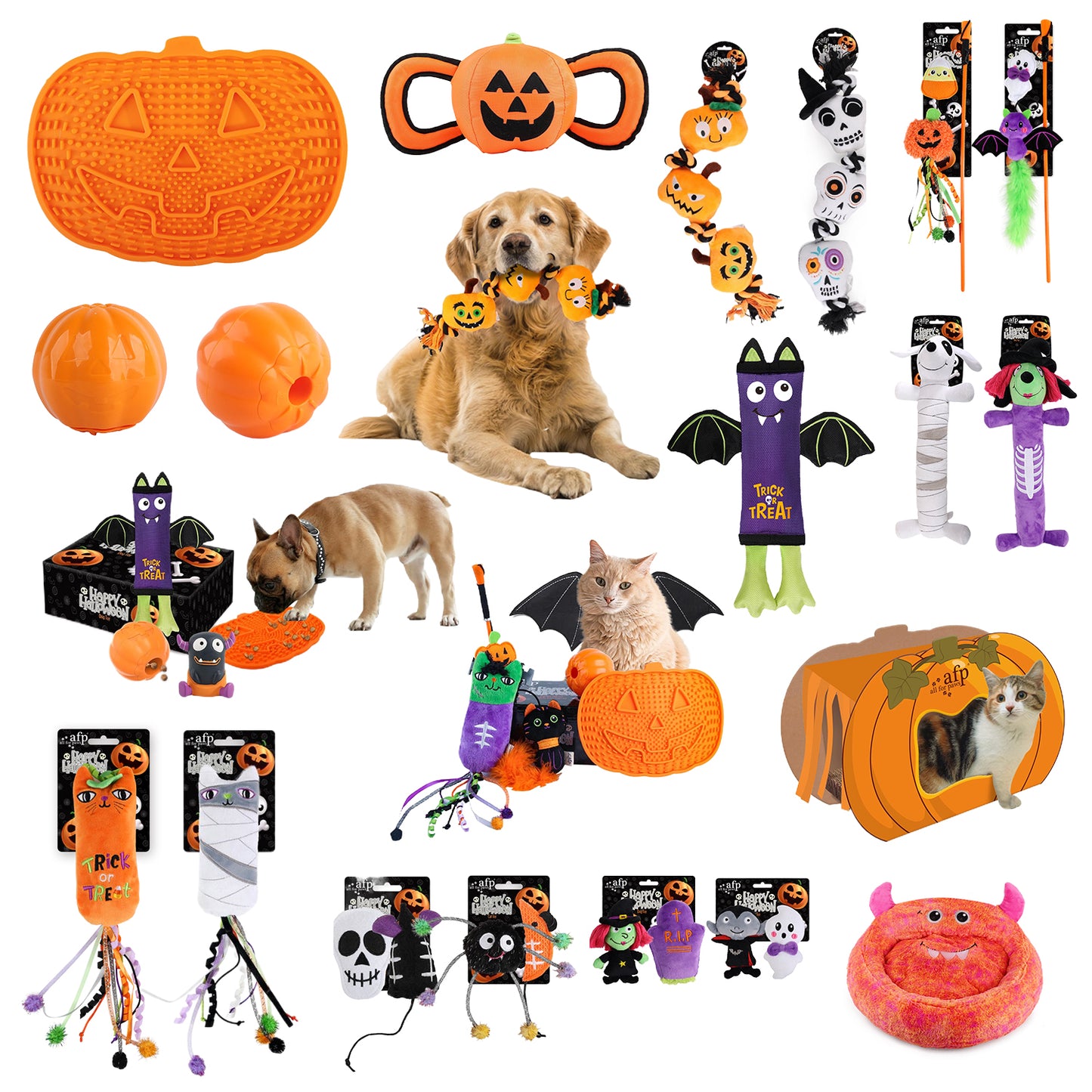 Halloween Pet Toy Collection Dog Chew Cat Stick Mat
