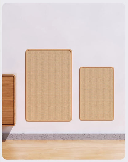 Vertical Wall Sticker Cat Scratch Board Sisal Material Wear Resistant Anti Scratch Sofa Pad Toy