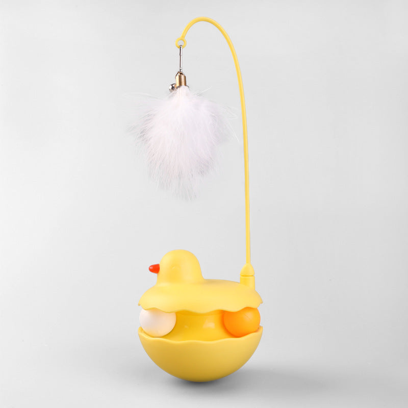 Rotating Ball Kitten Toy Self Fun Durable Cat Teaser Supplies