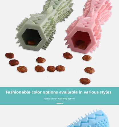 Pet Hexagonal Chew Stick Toy Durable Dog Cat Boredom Relief Supplies