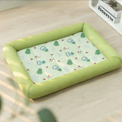 Washable Small Dog Cat Sleeping Pad All Seasons Breathable Cooling Mat