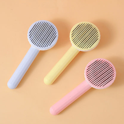 Pet Grooming Brush Massaging Hair Removal Comb for Cats