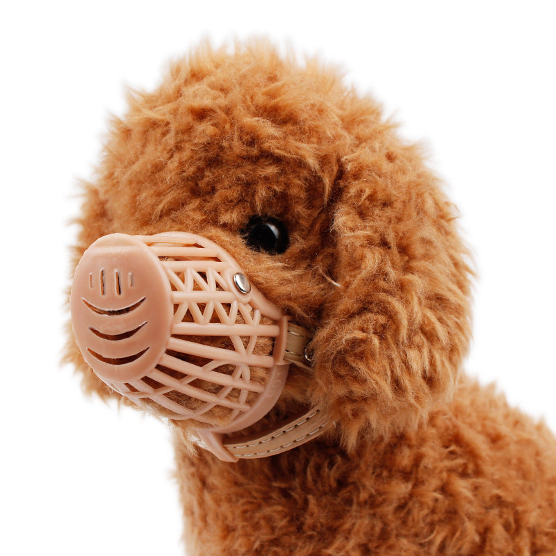Dog Safety Mesh Mask Soft Plastic Fence Mouth Cover Wholesale