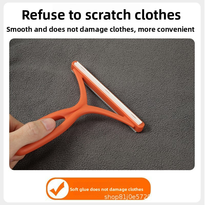 Pet Hair Scraper for Cat Dog Carpet Cleaner Magic Sticky Hair Remover Brush