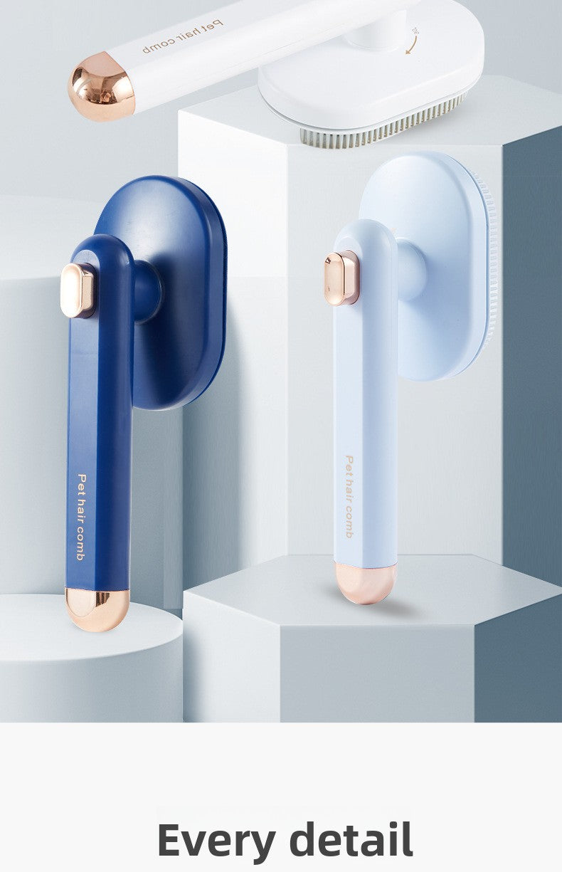 Gentle Needle Comb for Cats and Dogs Premium Pet Hair Brush to Remove Loose Hair and Reduce Shedding Detangling Comb for Pet Grooming at Home