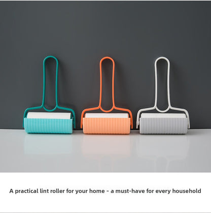 Rouleau anti-peluches pour vêtements et maison, rouleau en papier adhésif déchirable, brosse pour poils d'animaux, rouleau anti-peluches en papier adhésif 