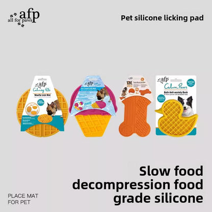Dog & Cat Sniffing Slow Feeder Hidden Food Silicone Suction Mat