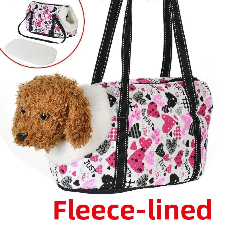 Portable Pet Carrier Bag for Small Dogs and Cats Outdoor Travel with Head Out Design All Season Comfort Shoulder Handbag