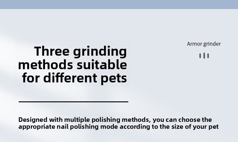 Pet Nail Grinder Clipper with Light for Dogs Cats