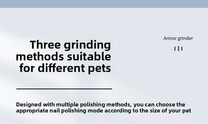 Pet Nail Grinder Clipper with Light for Dogs Cats