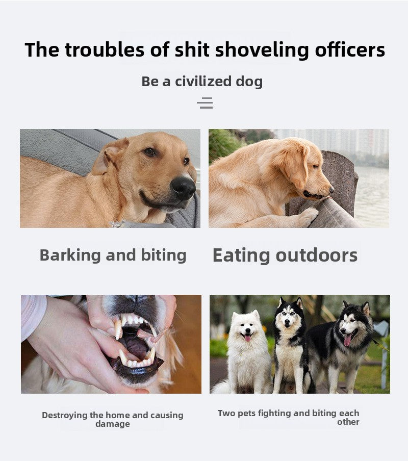 Anti Bite Soft Plastic Large Dog Muzzle Breathable Mesh for Golden Retrievers